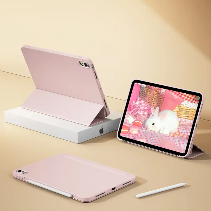 Kenke Case for iPad (A16) 11th Generation 11 Inch 2025,iPad 10th Gen Case 2022,iPad Air 11 Inch M3(2025)/M2(2024) 7th/6th Generation,iPad Air 5th / 4th Gen 2022/2020 10.9,Slim Trifold Stand