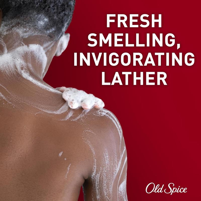 Old Spice Bar Soap for Men, Deodorizing, Feel Fresh & Deep Clean, Invigorating Lather, Swagger with Lime + Cedarwood Scent, 3.17 oz (4 Count)
