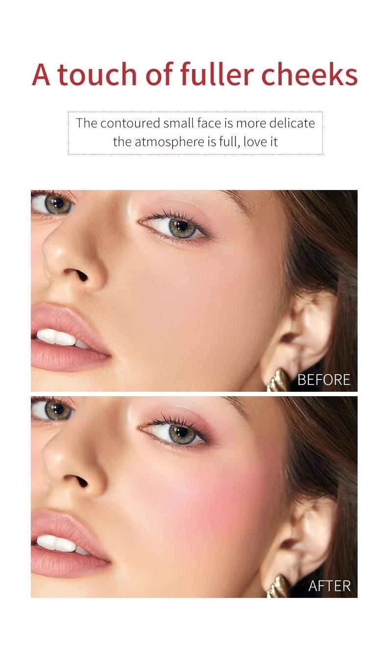 On-the-Go BLUSH Tinted Moisture Stick for Flawless Look - Long Lasting Liquid Blusher with Moisturizing Formula - Natural Shades for Cheeks & Eyes