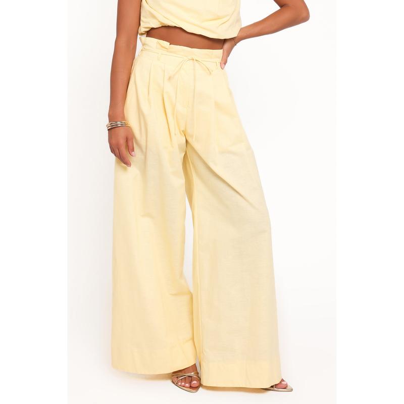 Althea Pant Set - Yellow