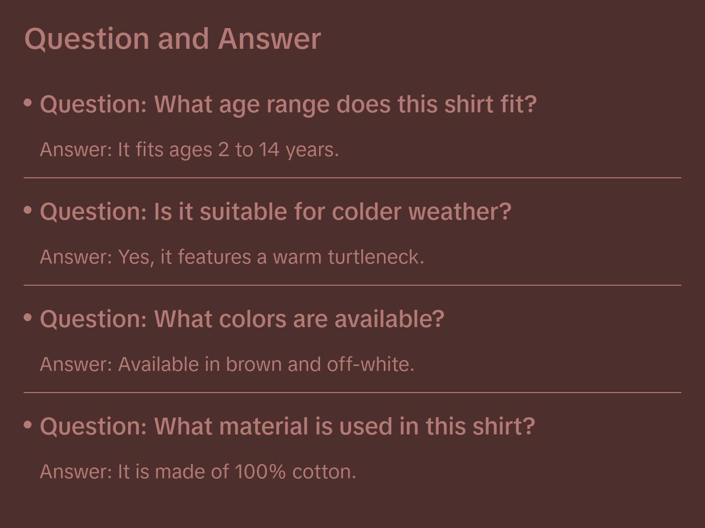 Cotton Neutral Turtleneck Shirts