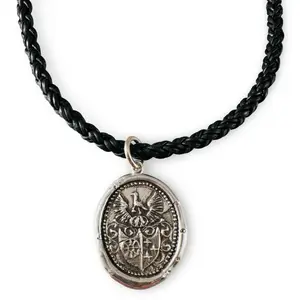 Phoenix Rising Leather Necklace