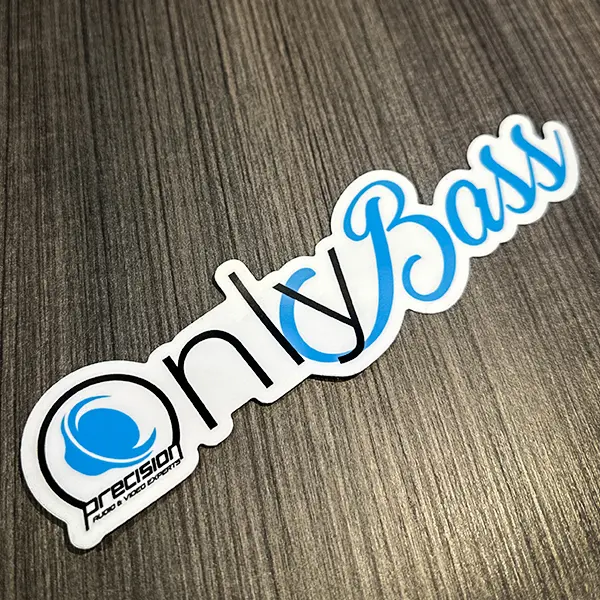 OnlyBass Car Audio Sticker - Perfect for Bass Enthusiasts