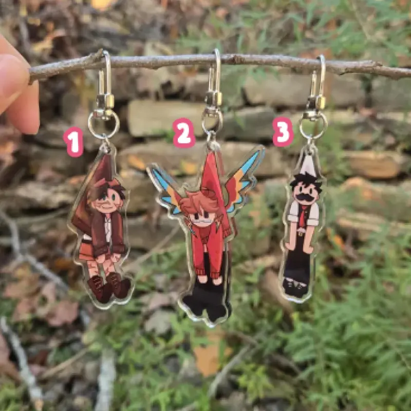 Mcyt Keychains! - Grian, Mumbo, and Goodtimeswithscar!