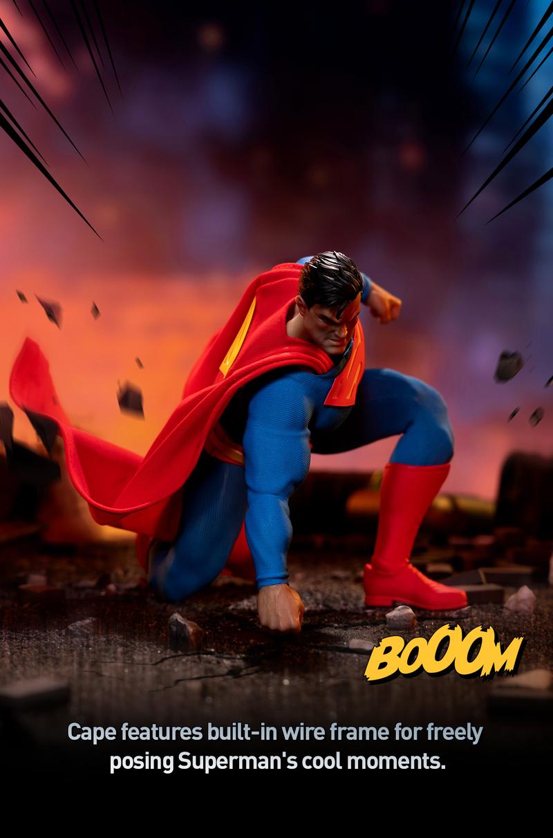 POP MART DC BATMAN:HUSH Superman 1/12 Action Figure