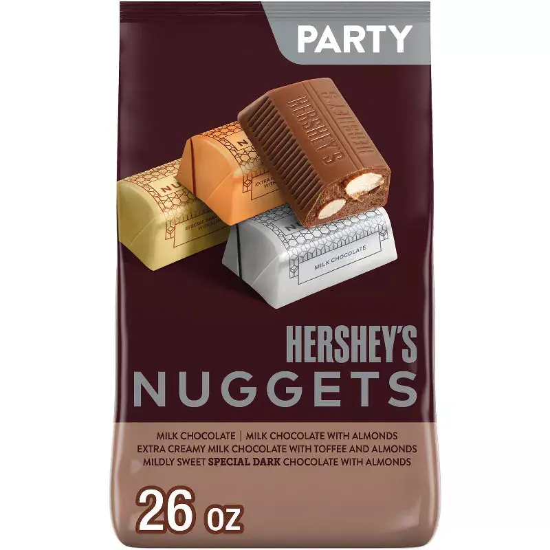 HERSHEY'S Nuggets Assorted Chocolate Candy - 26oz