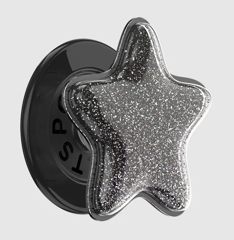 MagSafe Magnetic PopGrip Phone Holder - Tidepool Squishy Star Shape, Stylish Mobile Accessories with Mounting, Stand Functions for Smartphones