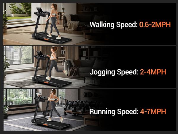 Incline Treadmill with Handle for Home and Office, Folding Treadmills with 300 Lbs Weight Capacity, 3.0HP Quiet Treadmill, LED Screen Display Summervibes,Summer wins