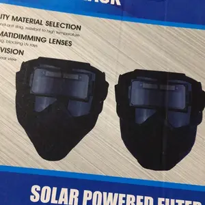Auto Darkening Welding Helmet with Full Face Shield, True Color Lens, Blue Light & Anti-Fog UV Protection, Solar Powered, Adjustable Shade DIN 9-13, Construction-Grade Industrial Automatic Darkening Eye Protection for TIG MIG Stick Grinding, Anti Fog Uv E