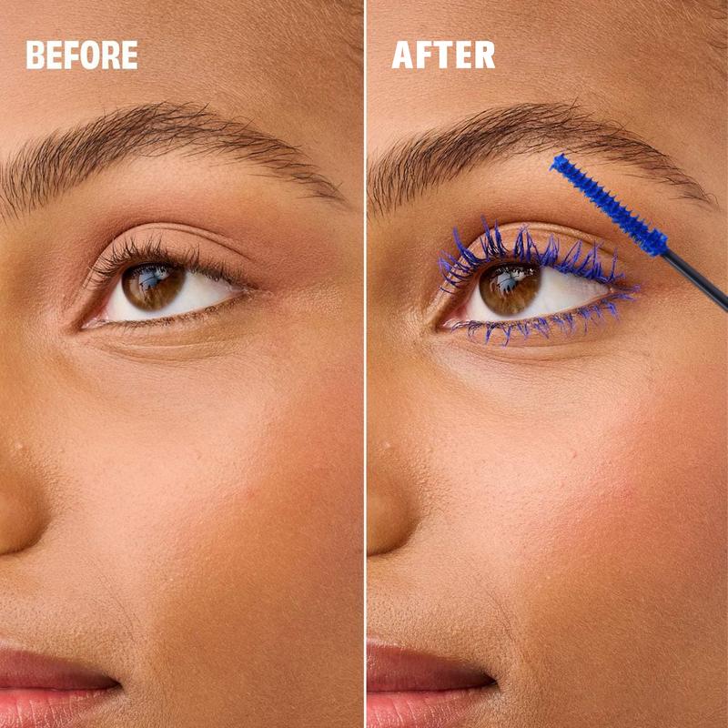 PHOFAY Colorful Mascara 4ml Waterproof Volumizing Lengthening Mascara for Extreme Volume and Color Intensity Super Positive Long Lasting Wear Foolproof Brush