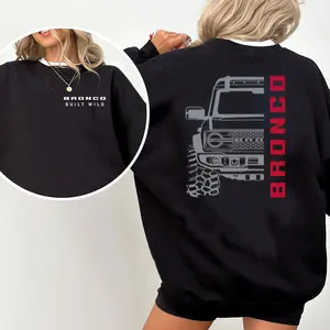 Bronco Ford Buil Wild T-shirt, Bronco Shirt, Adventure Shirt, Truck Lover,  Womenswear