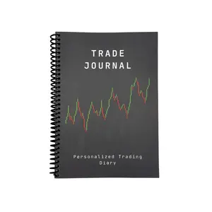 Trade Journal by Paper & Progress Journals, Trading Journal, Trade Tracker, Trade Log Book, Track 100 Trades, Strategy Planning, Execution & Mindset Tracking, Reflection Checkpoints, Discipline Planner for Traders