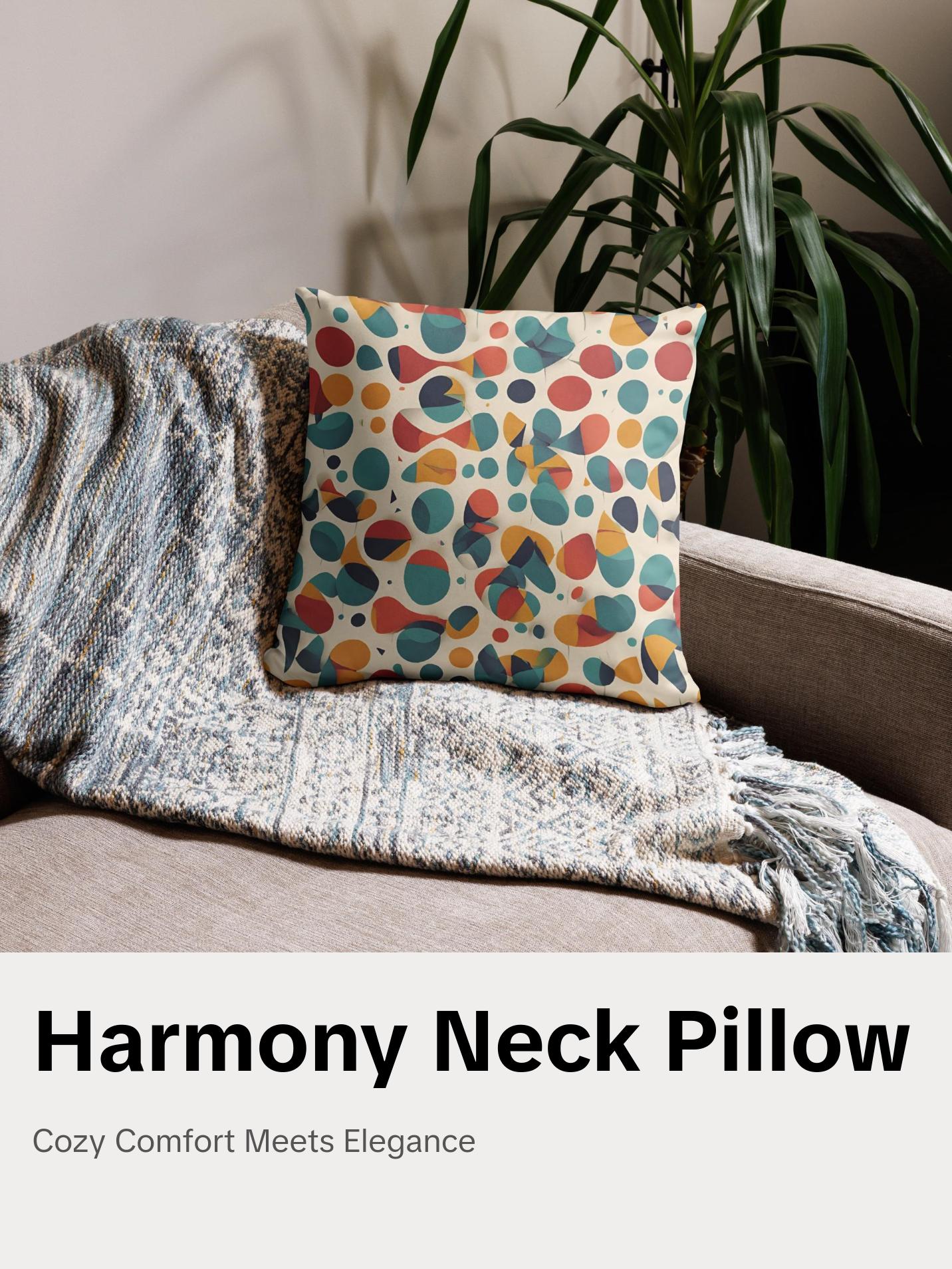 The Harmony Throw Pillow