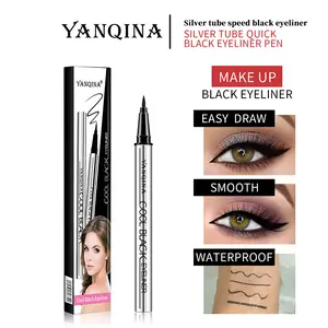【YANQINA】Long-lasting eyeliner -lightweight, waterproof,vegan,cruelty-free,24-hour smooth application,ultra- creamy and silky smooth texture.