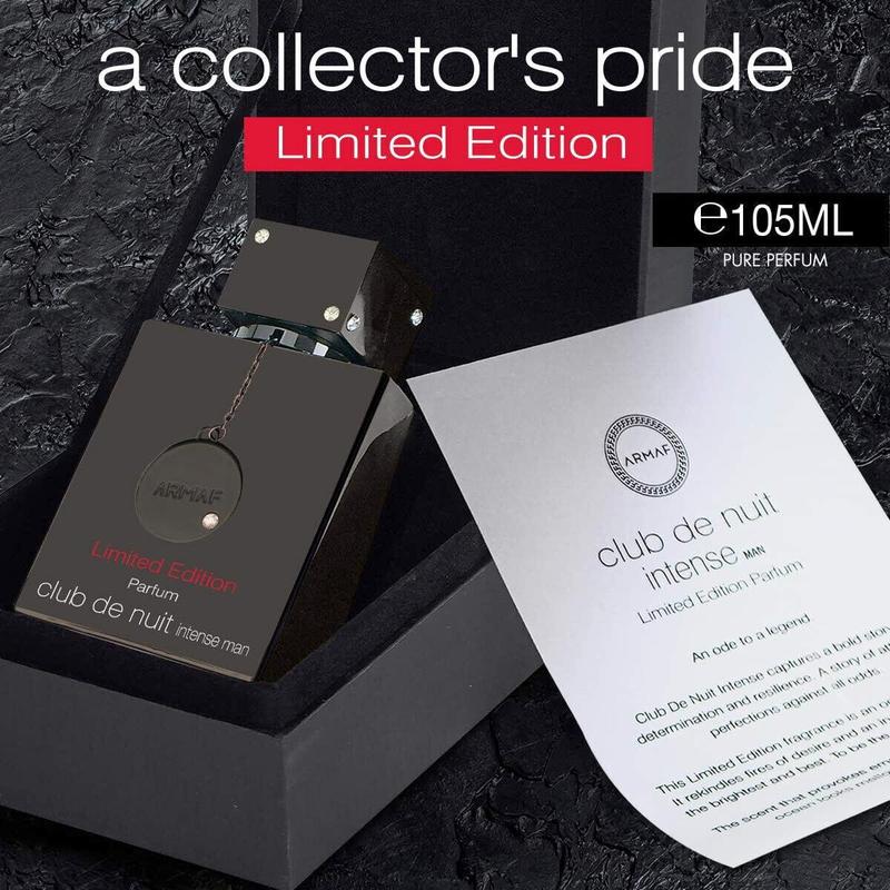 ARMAF Club De Nuit Intense Men Limited Edition Perfume, 3.6 Oz / 105 mL Vanilla Musk Scent Scented Aroma