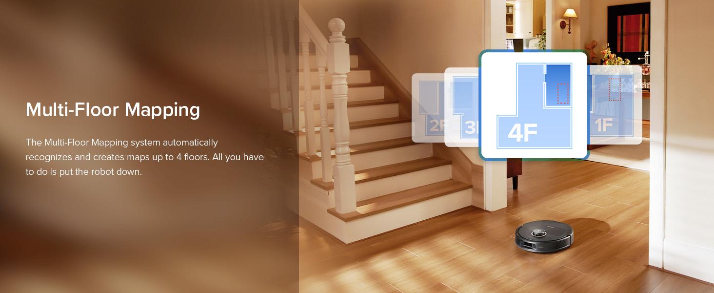 Roborock Qrevo series Robot Vacuum and Mop, 12,000Pa (Qrevo S5V), Mop Washing & Self-Cleaning, FlexiArm Edge Mopping, Warm Air Drying, Self-Emptying, Black #TikTokShopSpringGlowUp #NewDropsForYou