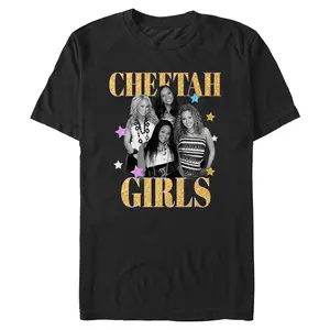Men's The Cheetah Girls Gold Group Shot T-Shirt