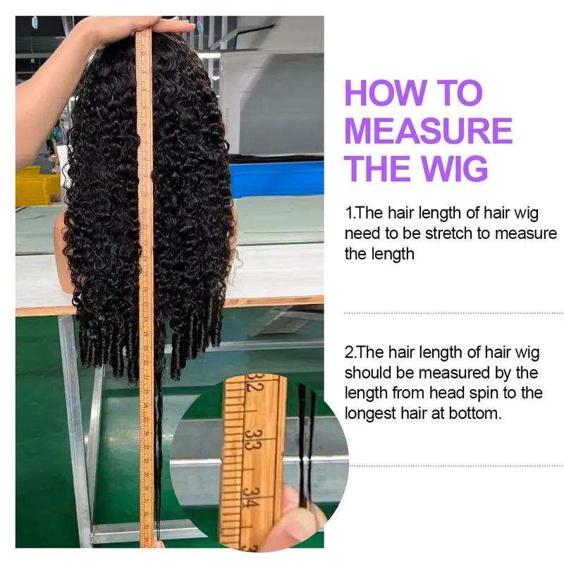 [HOT] Burmese Curly Wig 100% Human Hair Wigs For Women 200% Density Brazilian Half Glueless Wig Human Hair Ready to Wear 3 IN 1 Half Wig With Drawstring Curly Half Wig On Sale