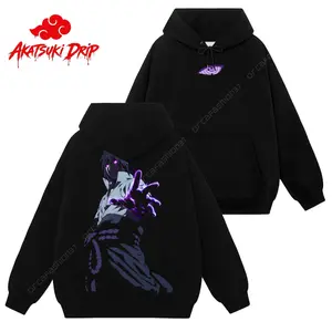 [Akatsuki Drip] Retro Sasuke Uchiha- Naruto Shippuden #96 Hoodie T-Shirt Sweatshirt, Retro Vintage Unisex Graphic 90s Cotton, Gift For Wibu, Anime Manga Y2K Streetwear