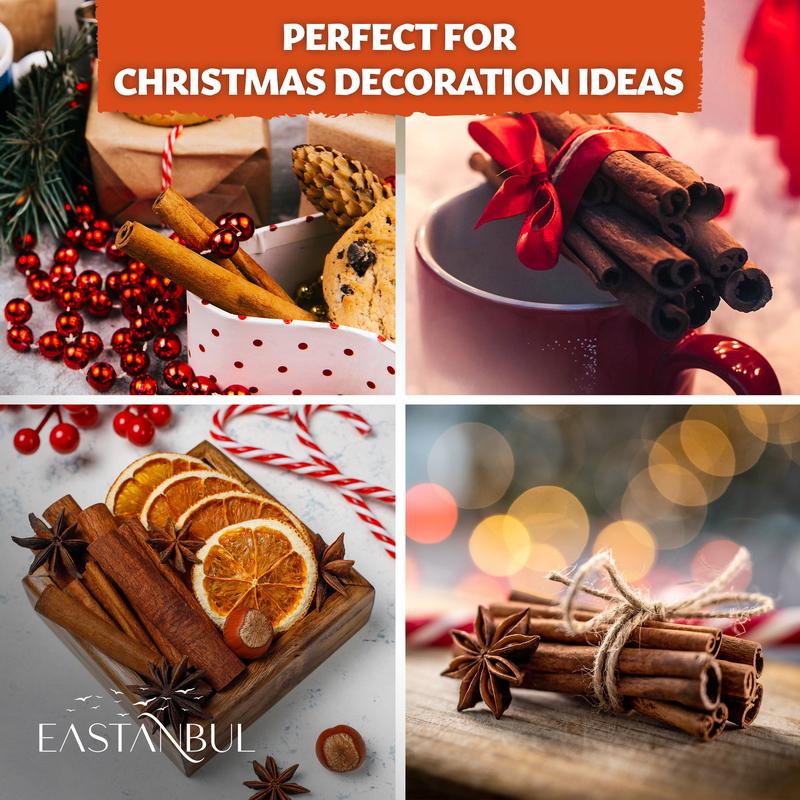 Eastanbul Cinnamon Sticks Whole Cinnamon Sticks Whole Cinamon Saigon 2.47oz Natural Clean Vegan Non-GMO Spice Matters