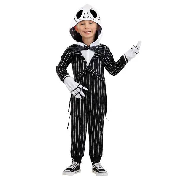 Toddler Disney Jack Skellington Onesie Costume (© Disney)