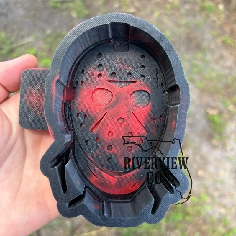 Jason Horror character car freshie mold