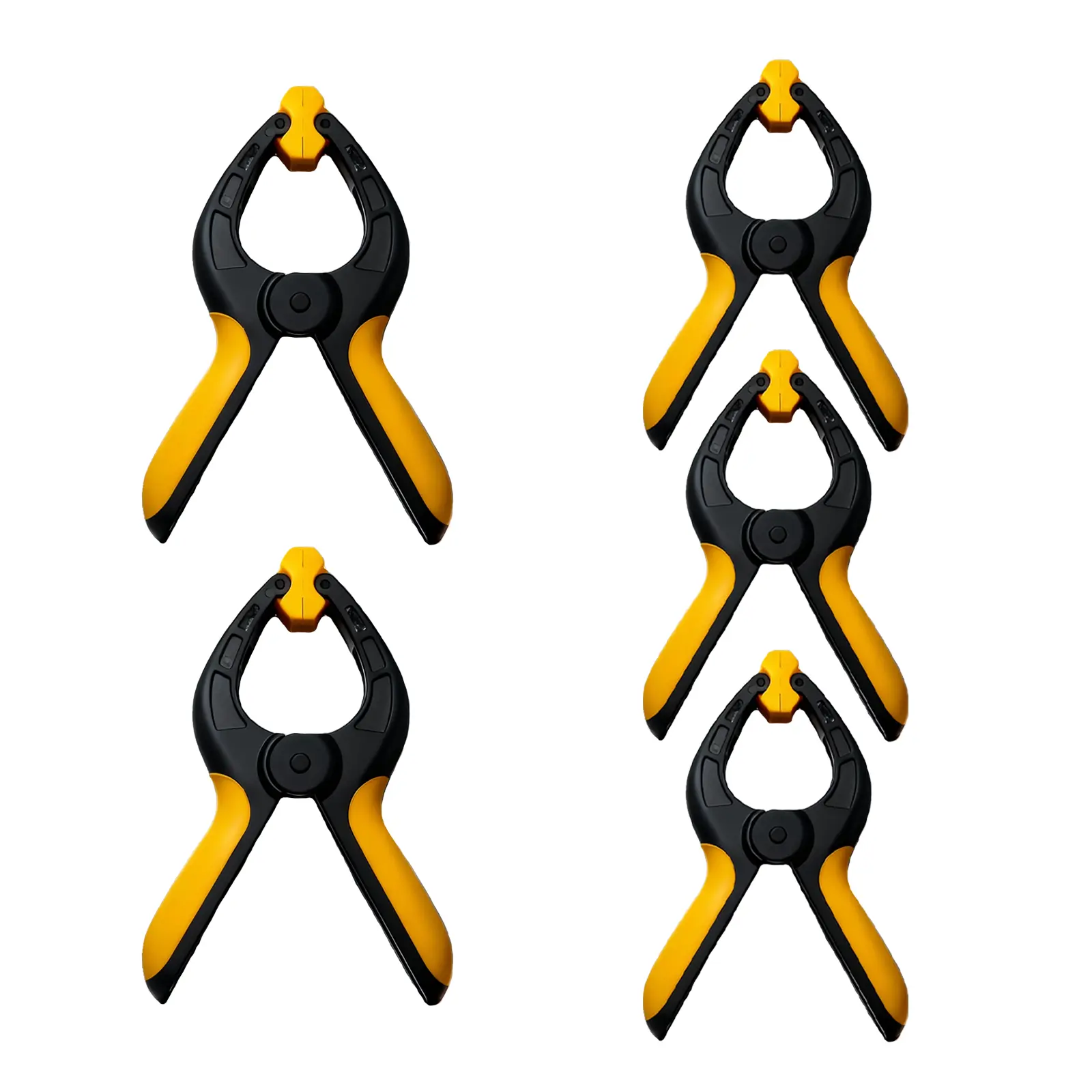 Clamp Any Angle, Protect Every Surface: 4-Inch Heavy-Duty Spring Clamps ...