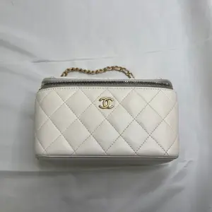 Pre-owned CHANEL leather Crossbody Bags Vanity Bag Crossbody Pearl crush