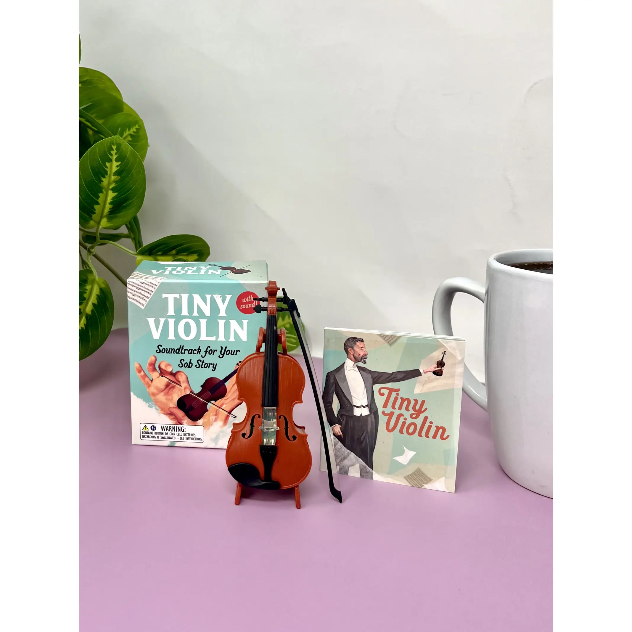 Tiny Violin: Origin-Chinrest Illustrated Book by Sarah Royal, Turns Tears Into Laughs (Literature & Art Genre)