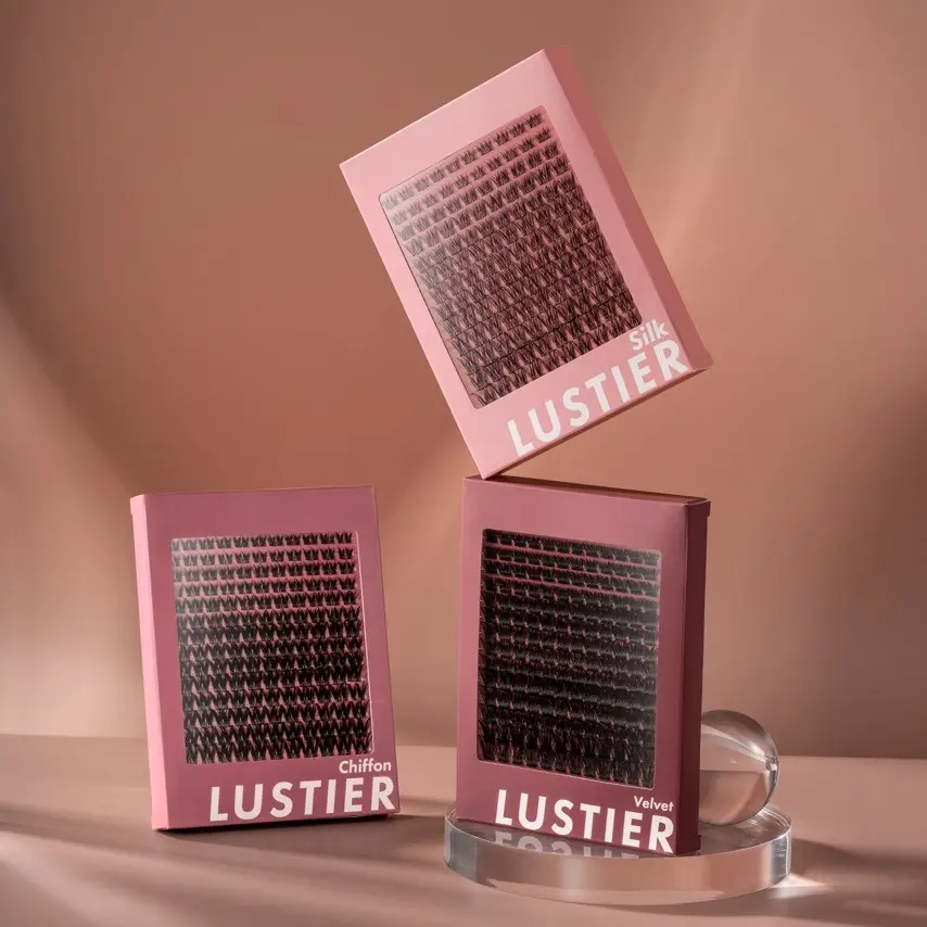 LUSTIER 3 Single Lash Cluster Packs Bundle - 462 PCS