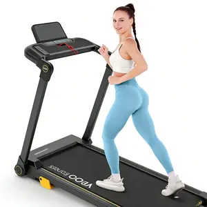 Smart Under Desk Treadmill with Manual Incline, Bluetooth App Controlled Walking Pad for Home and Office, Real-Time Workout Tracking for Daily Cardio