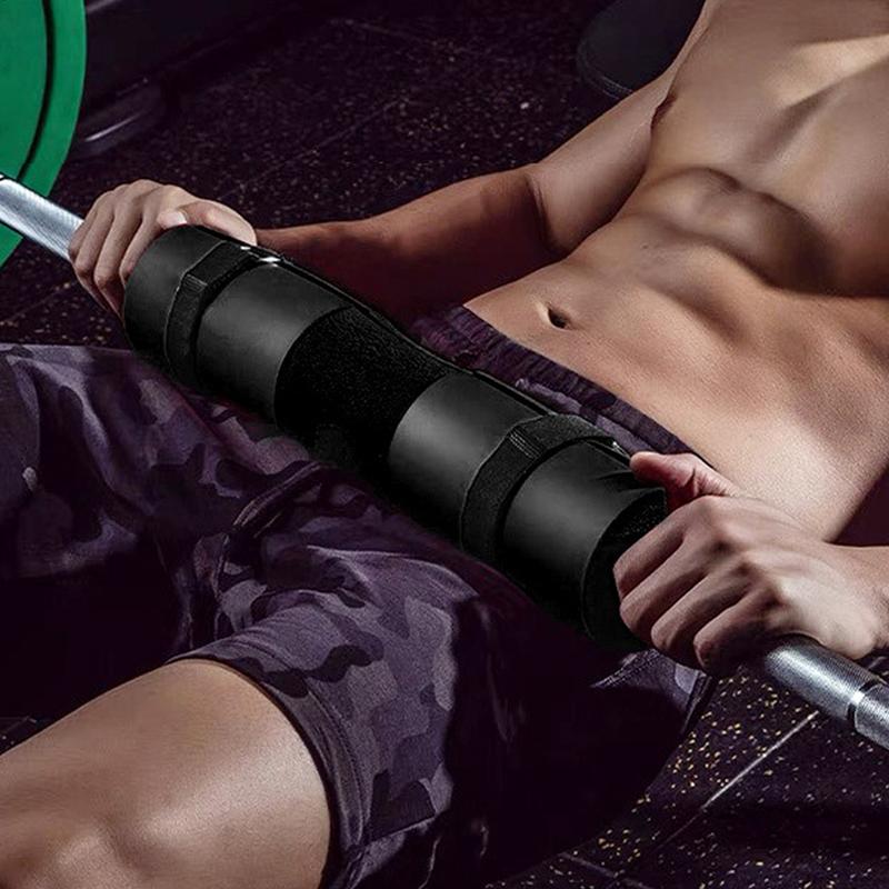 Unisex Barbell Sleeve with Sponge Padding, Thick Fitness Equipment Protector, Deep Squat Neck Support, Shoulder Protection Included, Muscle Training Equipment