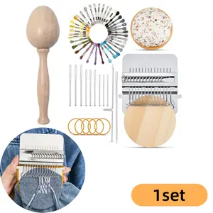 1 set of small knitting machine tool set, used for sweaters, socks, gloves, scarves, repairing Christmas, Mother's Day, Valentine's Day gifts, DIY knitting repair tools