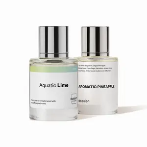 Prince Charming, Dossier, Men Perfume Bundle, 2x50ml, Eau de Parfum, Aquatic Lime, Aromatic Pineapple