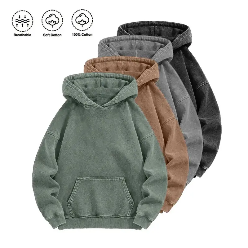 Unisex thick washed cotton hoodie sweatshirt, casual pullover for autumn/winter, ideal for everyday back-to-school wear, great birthday and holiday gift, fall apparel, casual hoodie, fall wardrobe,sohochic