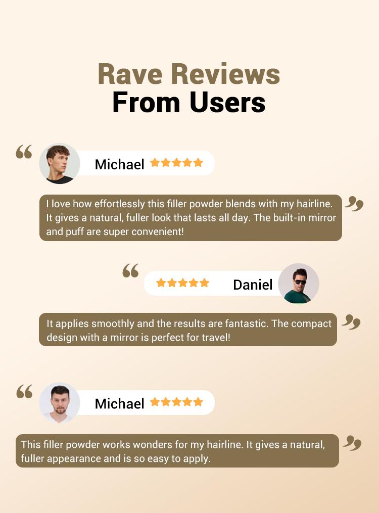 PVVPVV Hairline Powder | BUY 1 GET 1 FREE + Free Brush | Sweatproof Puff Design, Instant Confidence