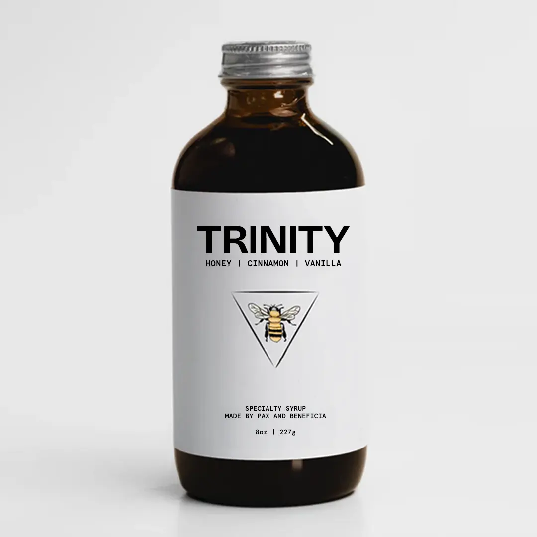 TRINITY - Specialty Syrup by Pax and Beneficia (8oz) Sugar