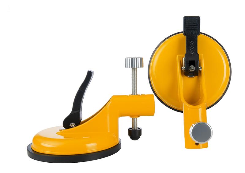 Adjustable Height Setter - Professional Countertop Leveling Tool for Granite, Marble, Quartz Glass Slabs with Vacuum Lifting Clam ps Rubber tools