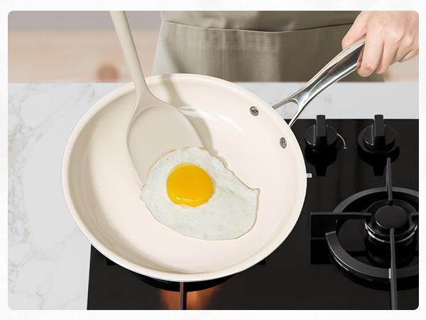 Kikcoin Nonstick Frying Pans Set, Ceramic Pan Skillet, Non Toxic Pans for Cooking, 8" 9.5" 11" Ceramic Frying Pan Set PFAS & PTFE & PFOA Free with Stay Cool Handle, Dishwasher & Oven Safe Kikcoin Nonstick Frying Pans Set, Ceramic Pan Skillet, Non Toxic Pans for Cooking, 8" 9.5" 11" Ceramic Frying Pan Set PFAS & PTFE & PFOA Free with Stay Cool Handle, Dishwasher & Oven Safe