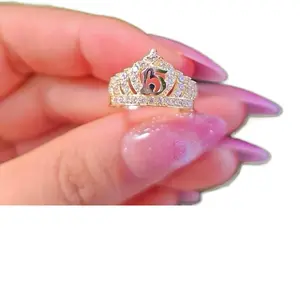 Anillo De Oro 10k de 15 anos