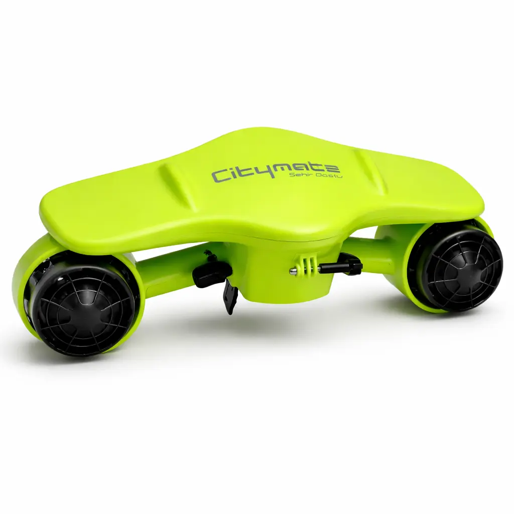 Green Dual Motor Underwater Scooter – 40 Min Runtime, 2-3H Fast Charge, Floats on Water, Ideal for Pool & Snorkeling, Max Depth 40m