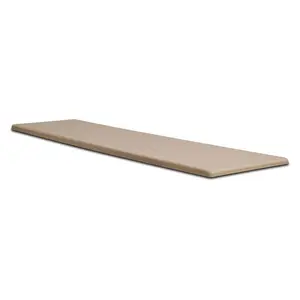 66-209-268S10T 8' Fibre Dive Diving Board All Taupe Matching Tread