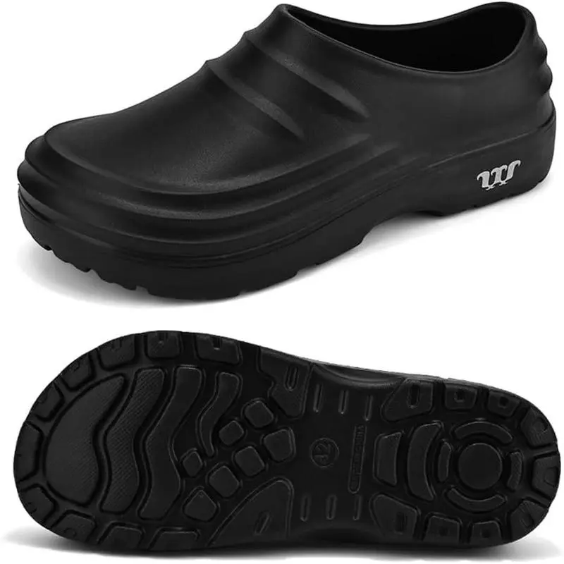 ZDJ Armadillo Slip-On Clogs - EVA Waterproof Worker Footwear, Healthcare & Culinary Safety-Resistant Shoes for Men & Women, Shock‑Absorb Eva