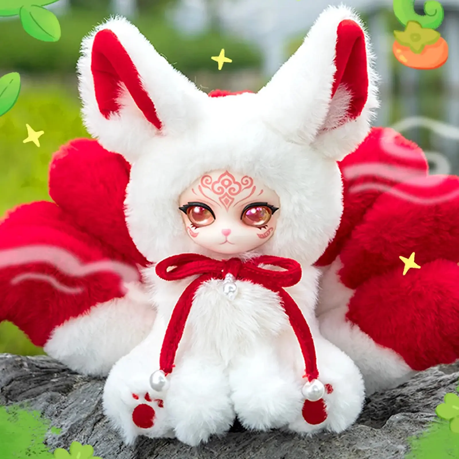 Auspicious Nine Tails Records Series Plush Blind Box - TikTok Shop