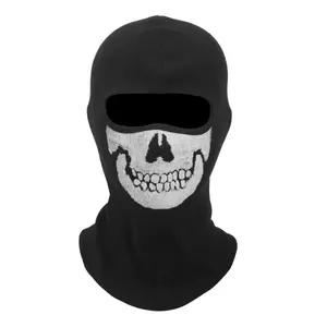 SAINT SYLUS Ghost Balaclava Ski Hood Cycling Skateboard Warmer Full Face Ghost Mask
