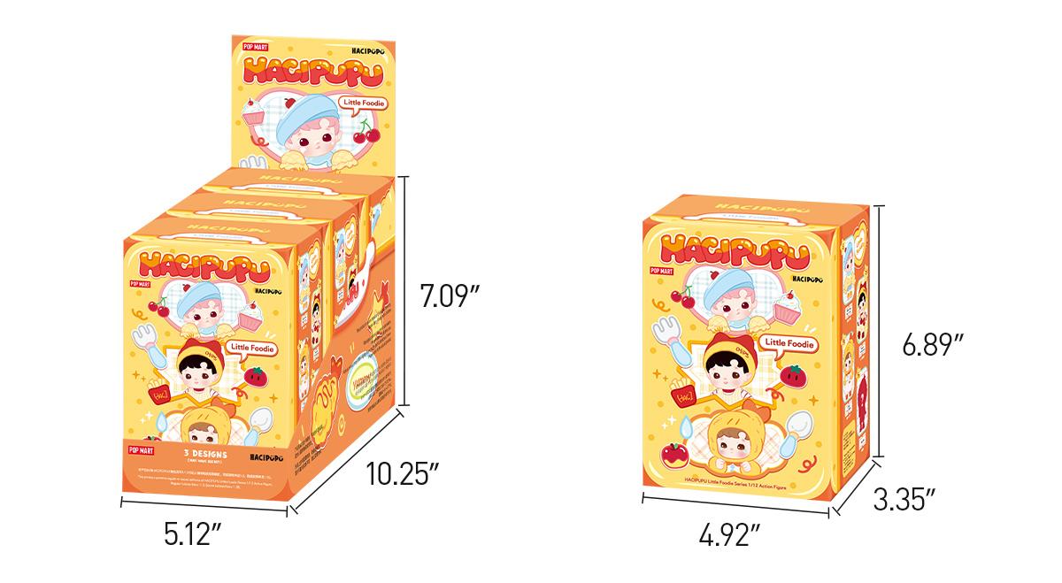 POP MART HACIPUPU Little Foodie Series 1/12 Action Figure