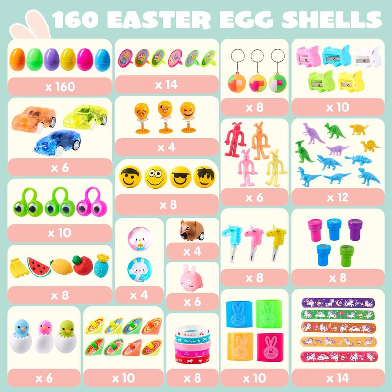 36pcs/48pcs/60pcs/80pcs/100pcs/120pcs/144pcs/160pcs/200pcs Prefilled Easter Eggs Toys and Stickers for Easter Egg Hunt, Filled with Toys Party Favors for Kids Boys Girls Easter Eggs Hunt, Basket Stuffers Fillers, Classroom Prize Supplies Kids Outdoor Play 36pcs/48pcs/60pcs/80pcs/100pcs/120pcs/144pcs/160pcs/200pcs Prefilled Easter Eggs Toys and Stickers for Easter Egg Hunt, Filled with Toys Party Favors for Kids Boys Girls Easter Eggs Hunt, Basket Stuffers Fillers, Classroom Prize Supplies Kids Outdoor Play