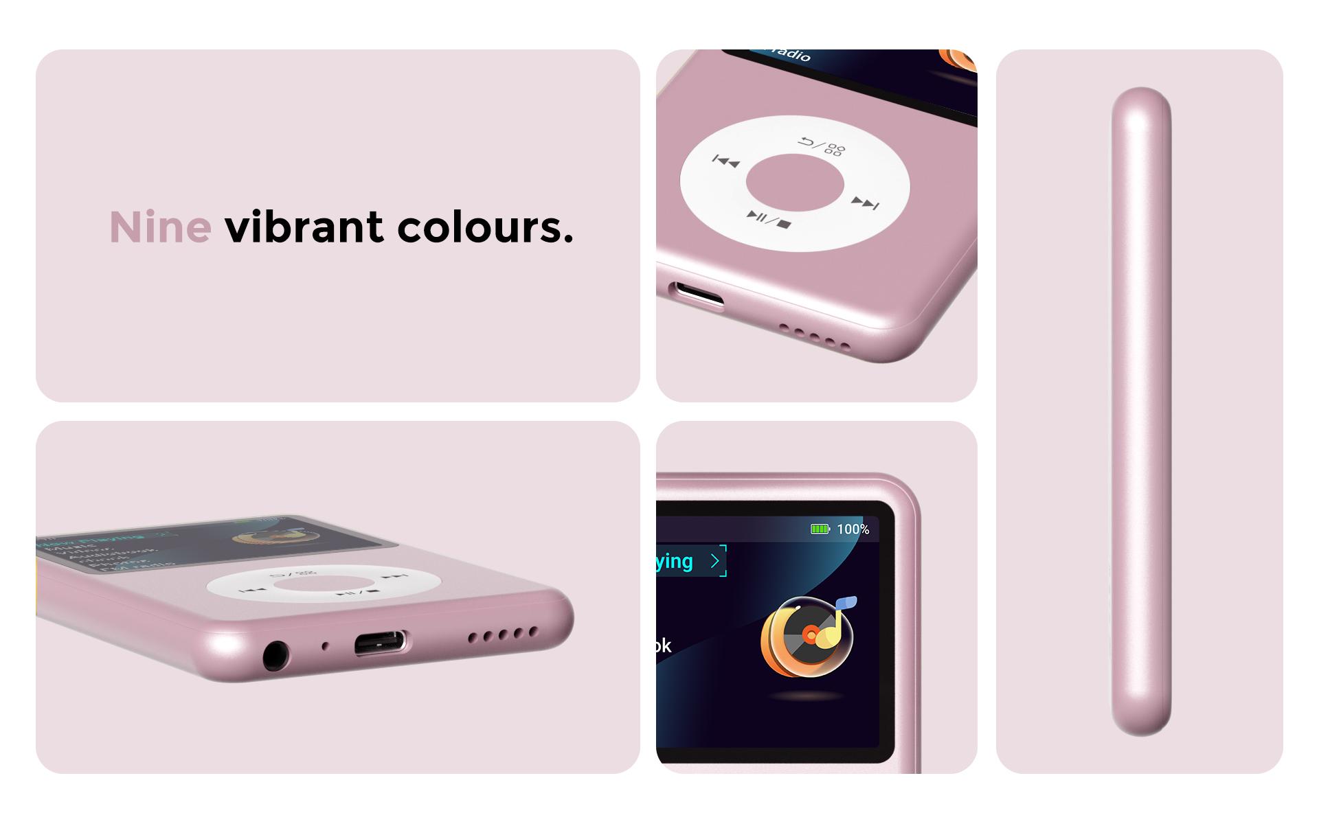 Innioasis Y1 Retro MP3 Player with Bluetooth Back to the 2000s Digital Music & Video Player 2.4" Display, HiFi Sound, Portable Music Player tiktokshopbacktoschool