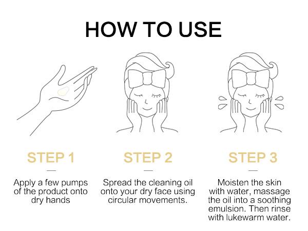 CARSLAN Purifying Cleansing Oil, Gentle Oil Cleanser with Olea Europaea and Vitamin E for Face, Lightweight Makeup Removing Cleansing Oil, 4.06 fl oz