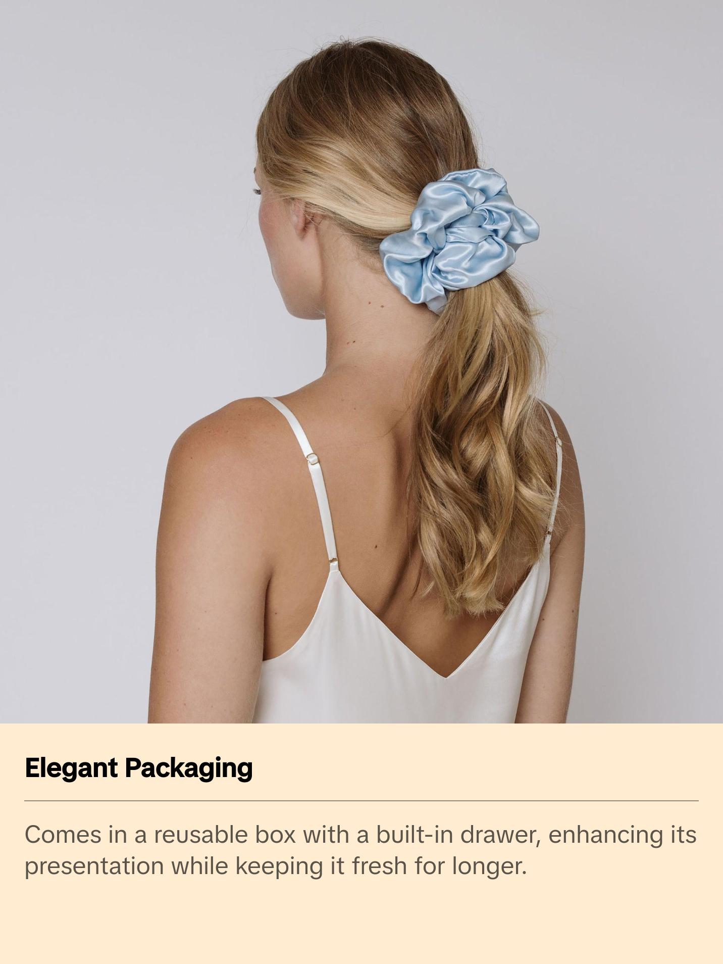 Organic Silk Scrunchie
